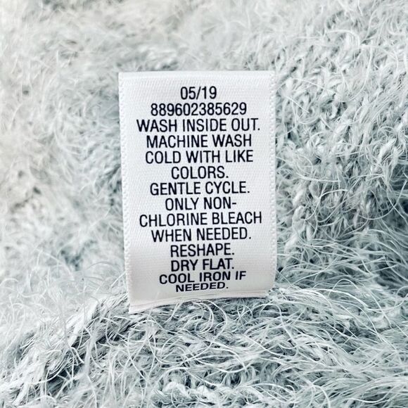 Candie’s Fuzzy Mock Neck Pullover Sweater - Picture 9 of 10